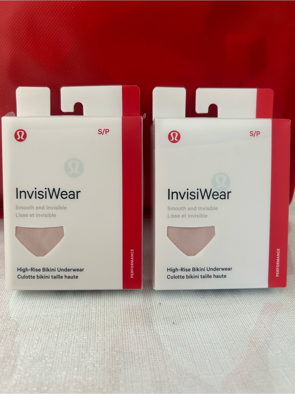 lululemon athletica InvisiWear High-Rise Bikini Underwear - Nude